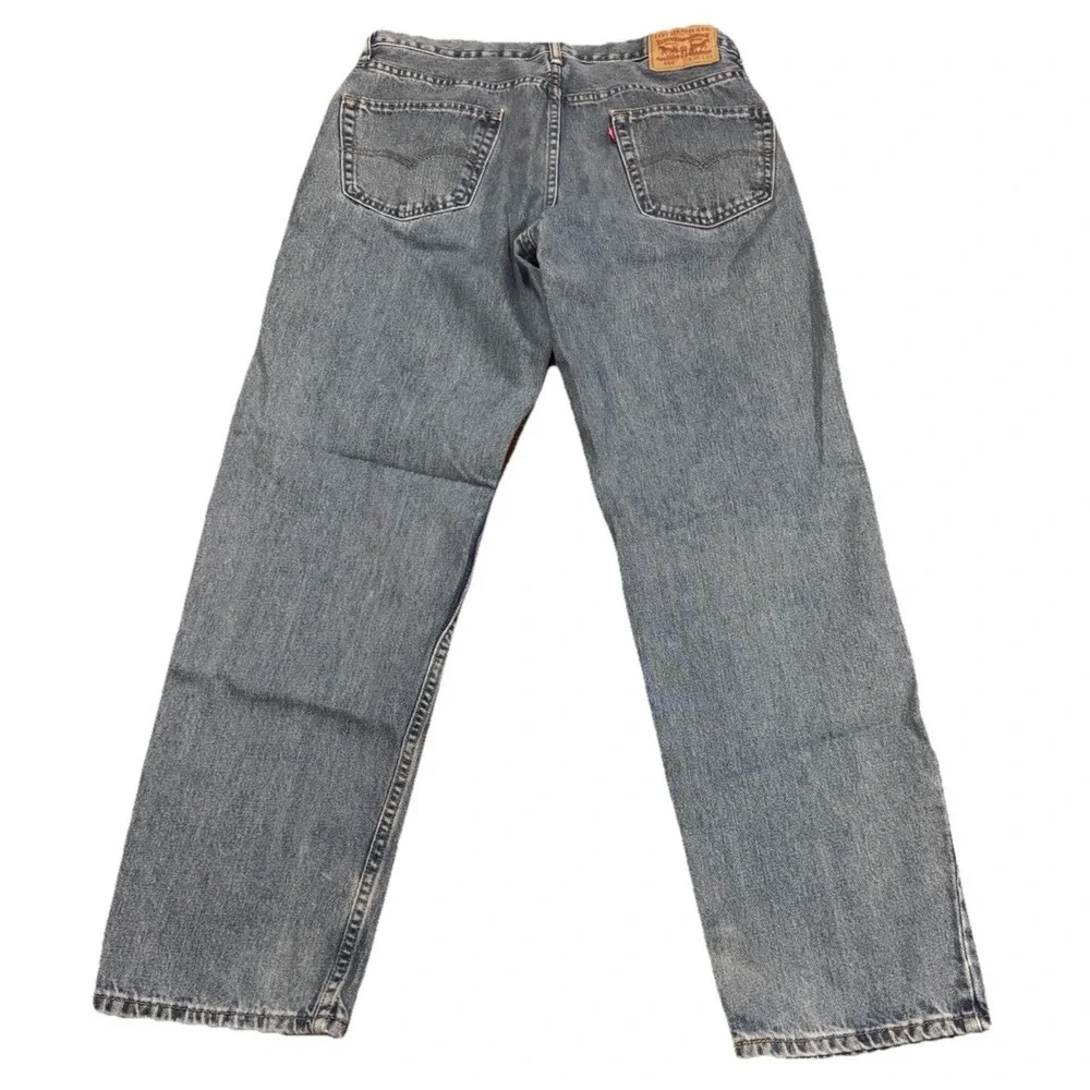 Vintage Y2K Levi's‎ 550 Relaxed Fit Jeans Men's W36 L34 Blue Denim Nicaragua